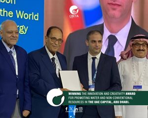 C.R.E.T.A Group CEO Dr. Moataz Al-Riahy Honored with Innovation Award for Groundbreaking Geothermal Energy System in Abu Dhabi